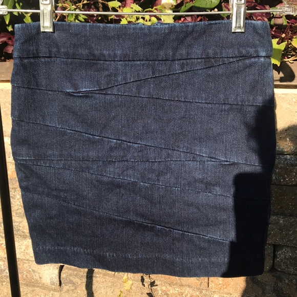 Bodycon Blank Jean Skirt - Picture 2 of 6
